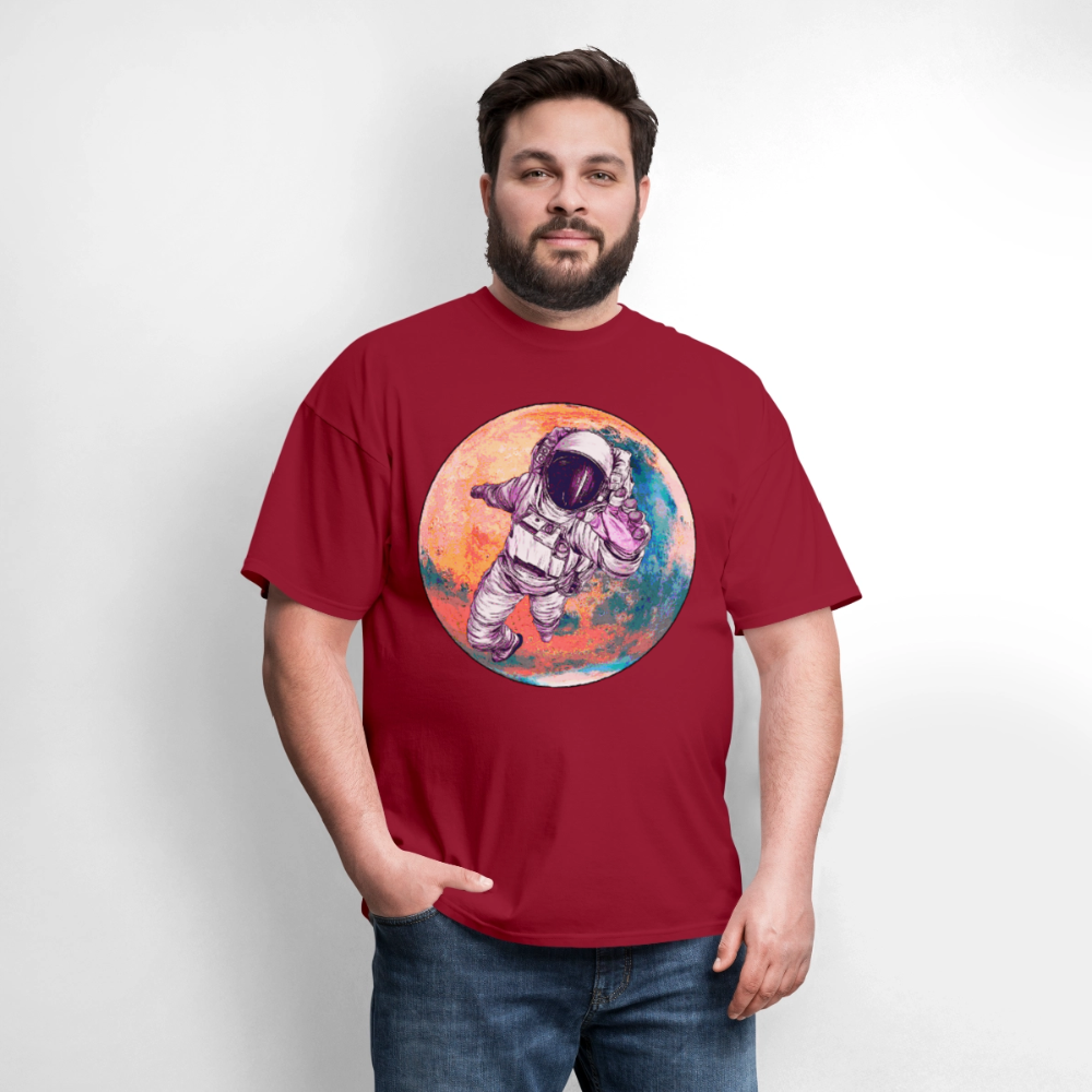 Astronaut - dark red