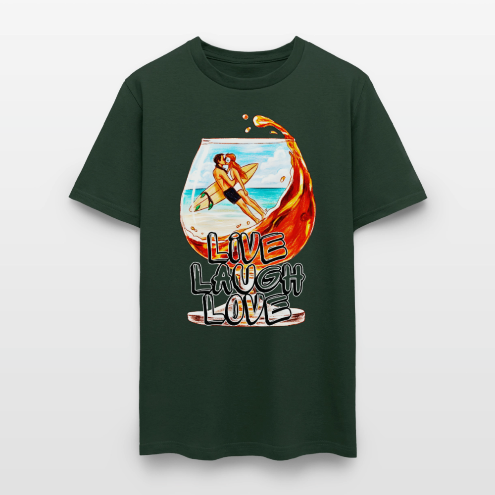 Live, Laugh, Love - forest green