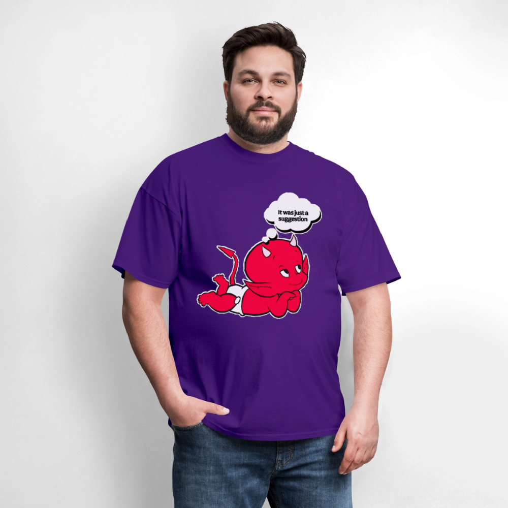 Just A Suggestion - purple