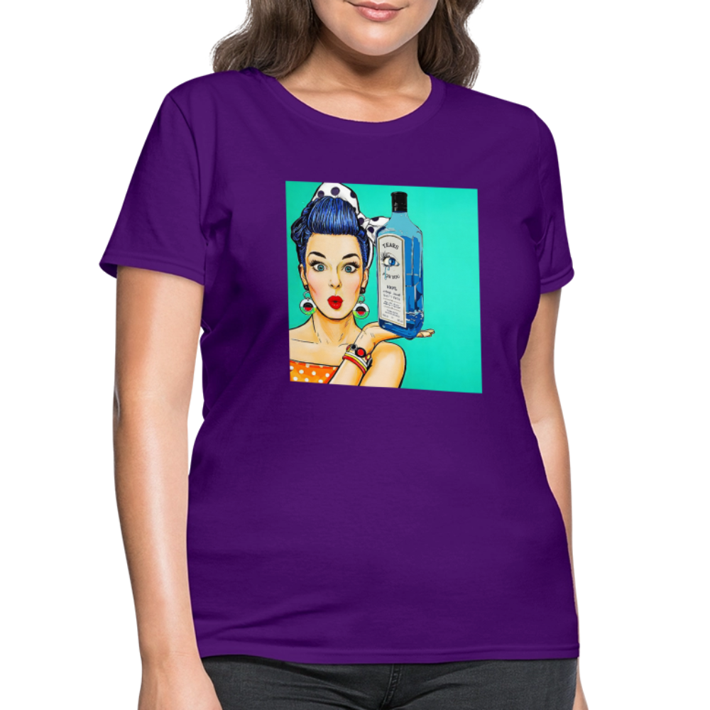 Retro Woman - purple