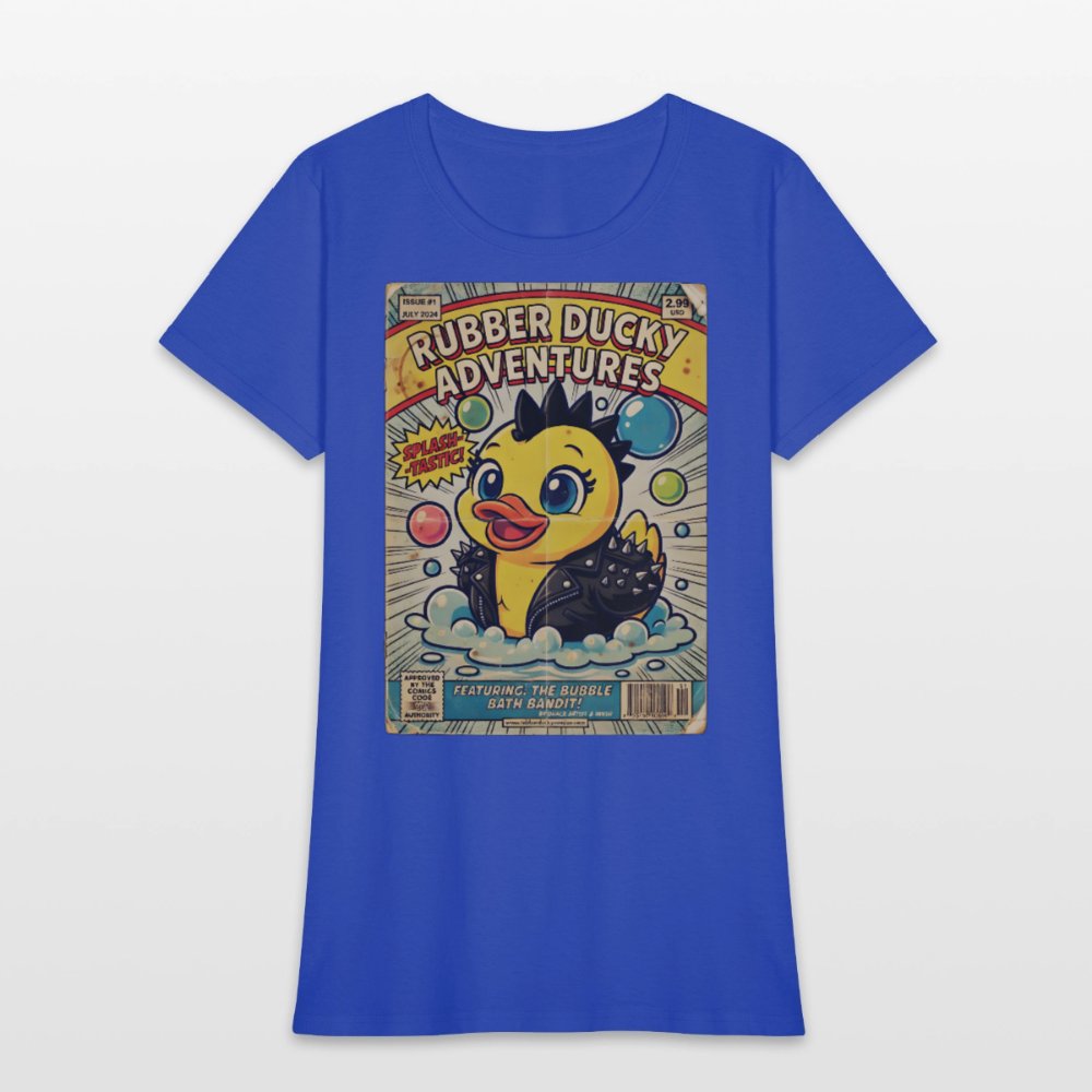 Ducky Old Comic - royal blue