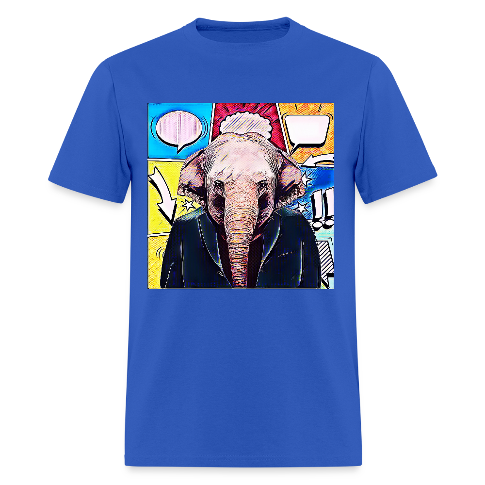 Elephant Party - royal blue