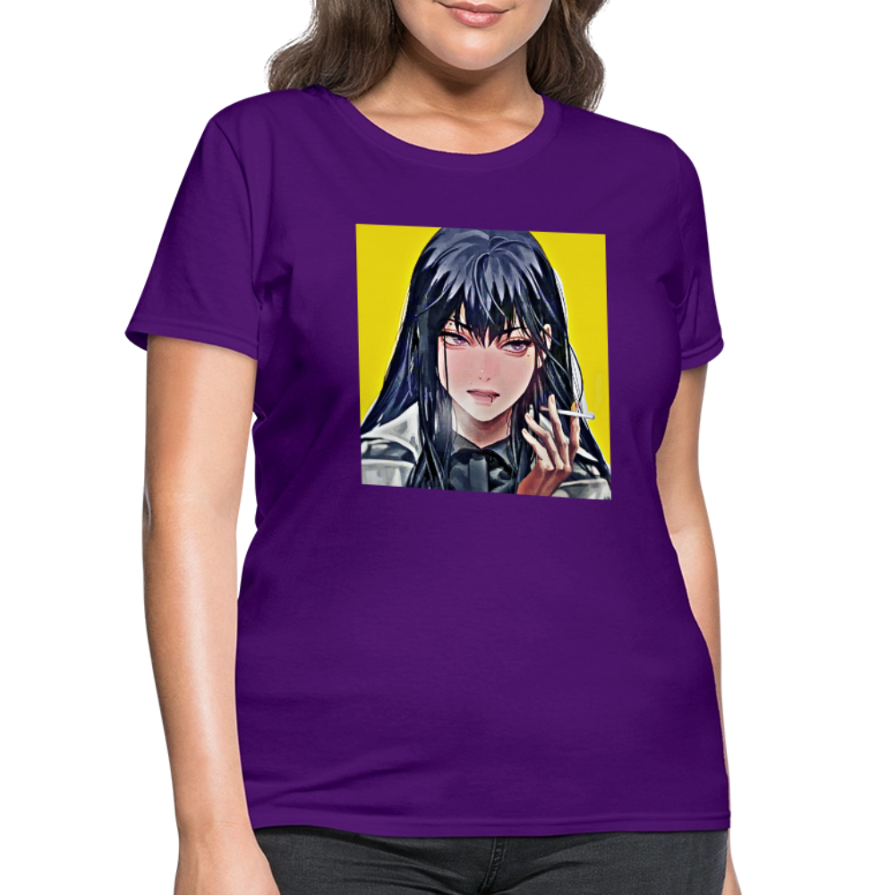 Mysterious Woman - purple