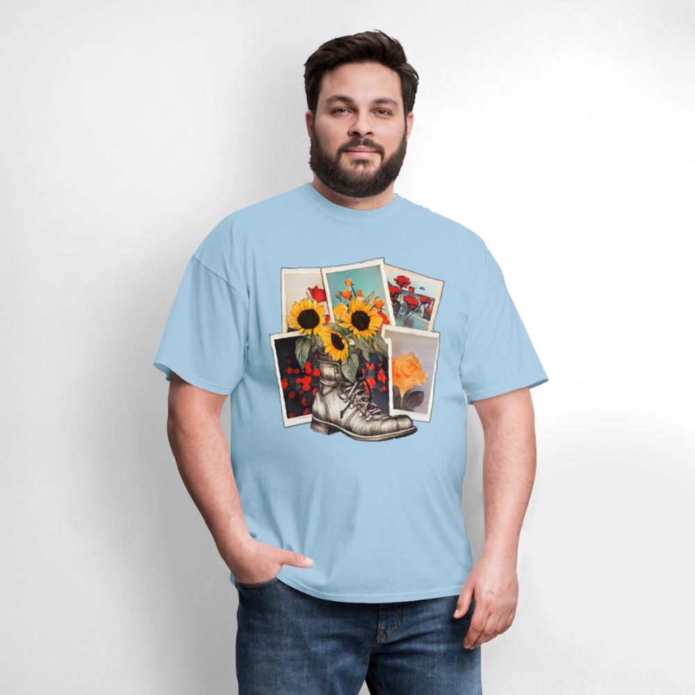 Flowers #2 - powder blue