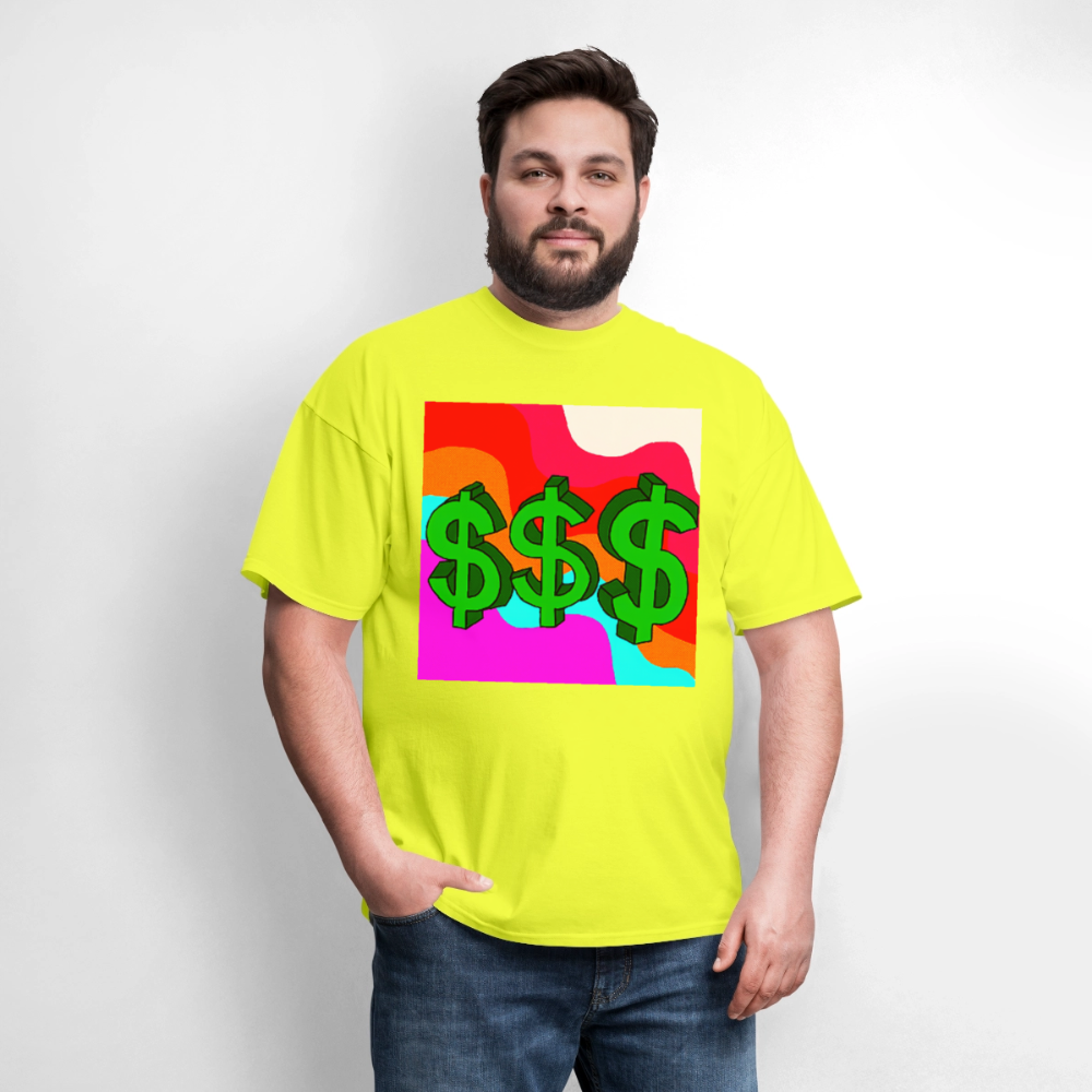 Dollar Sign - safety green