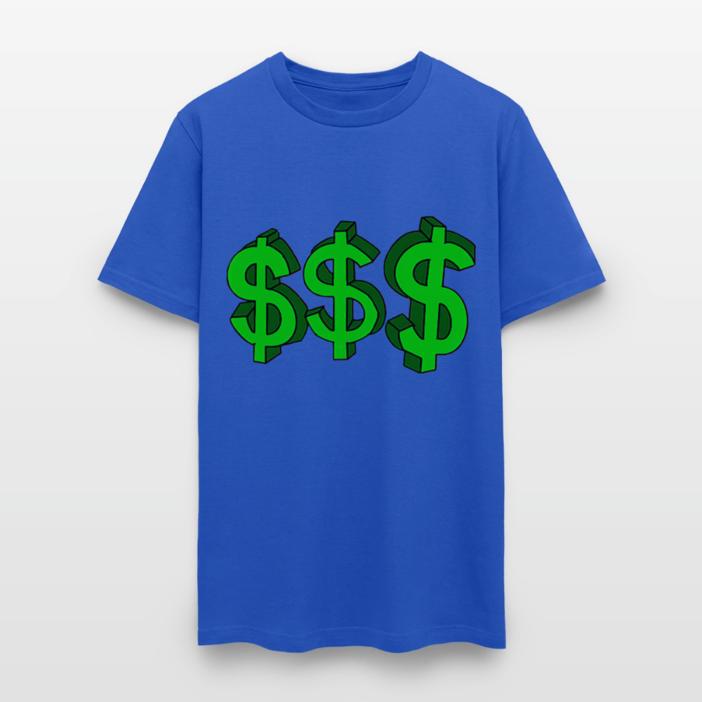 Dollar Sign - royal blue