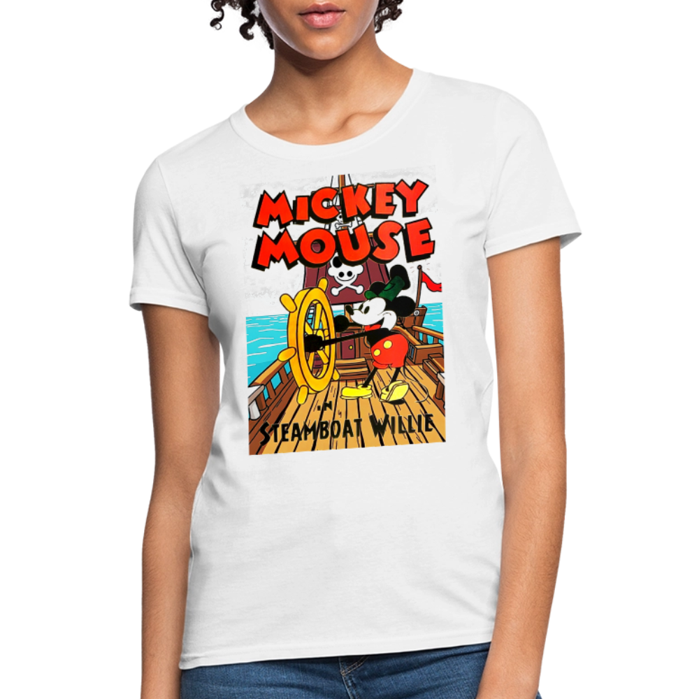 Steamboat Willie - white