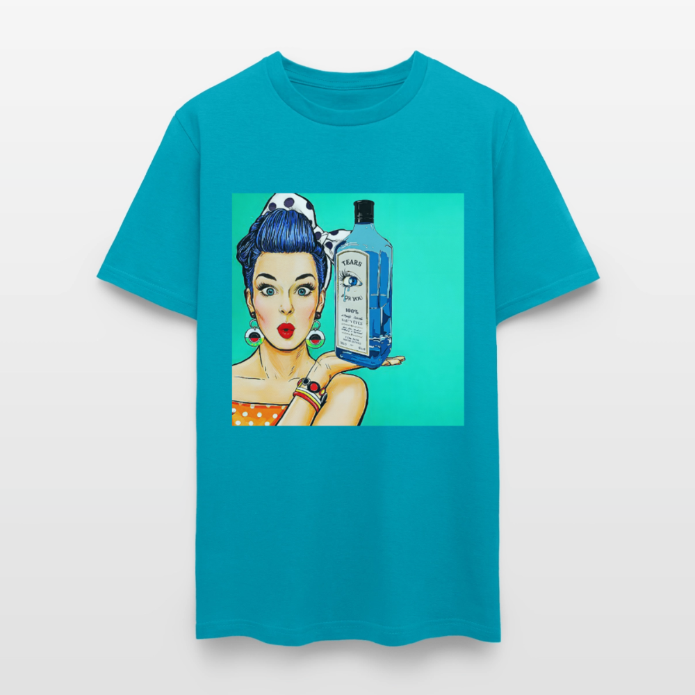 Retro Woman - turquoise