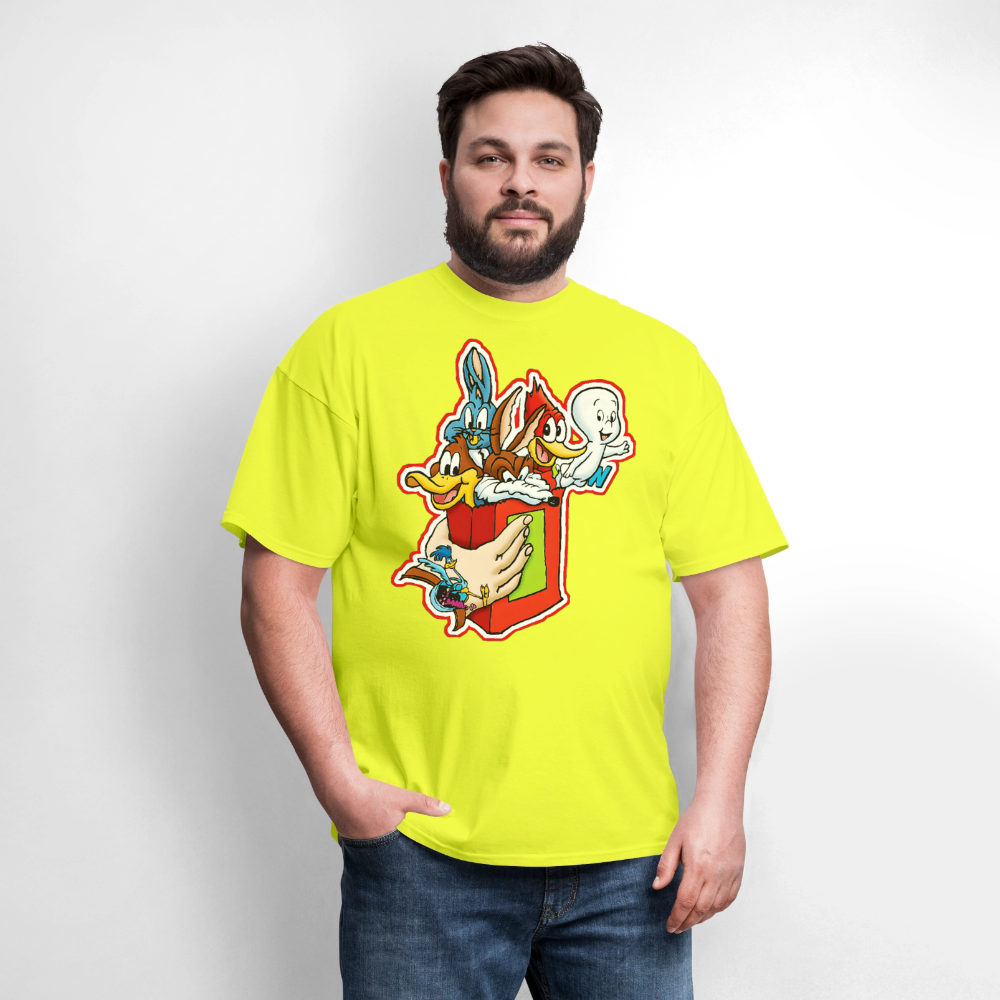 Bugs and Friends - safety green