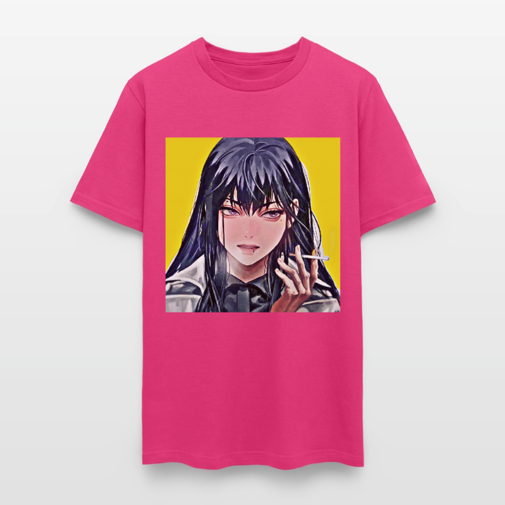 Mysterious Woman - fuchsia