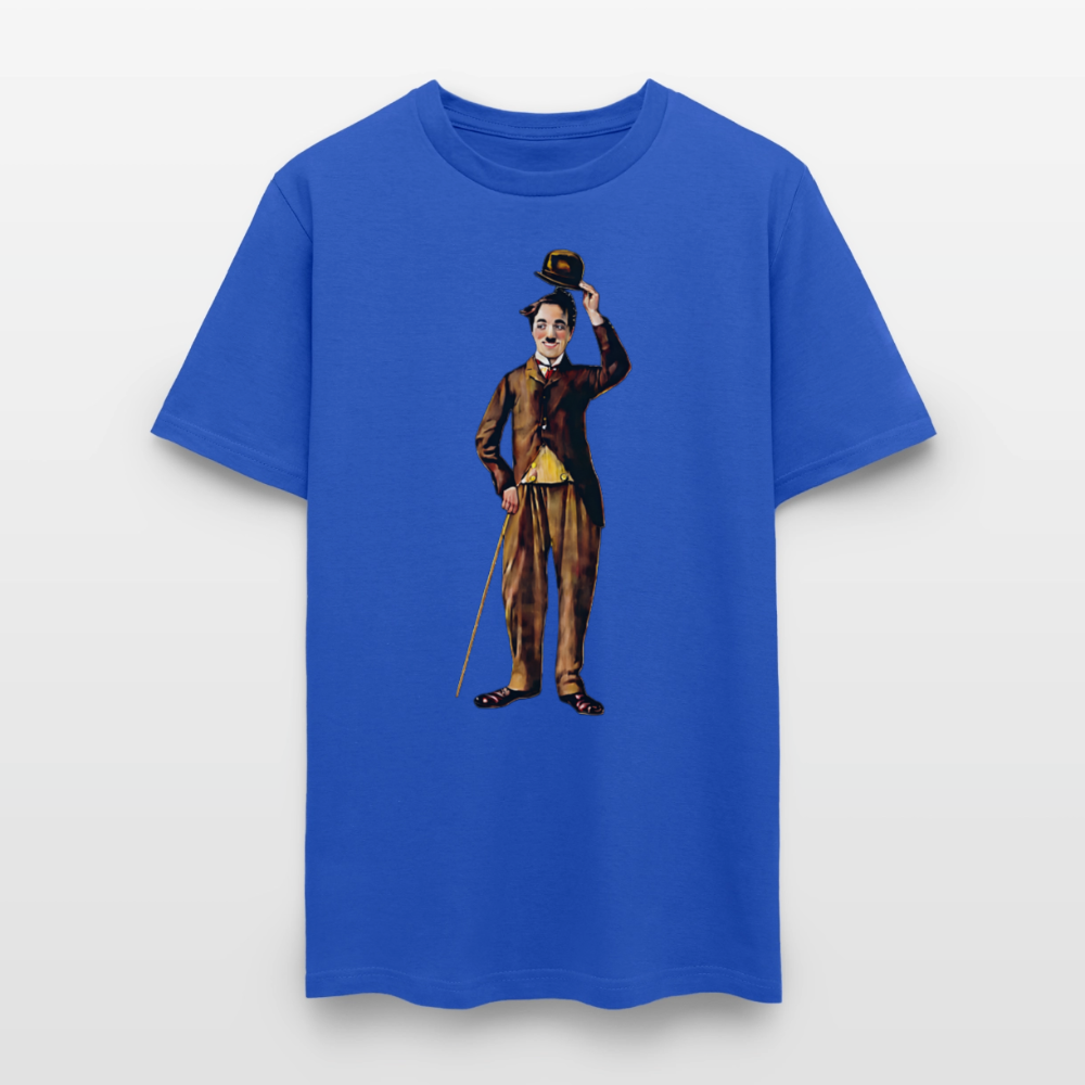 Charlie Chaplin - royal blue