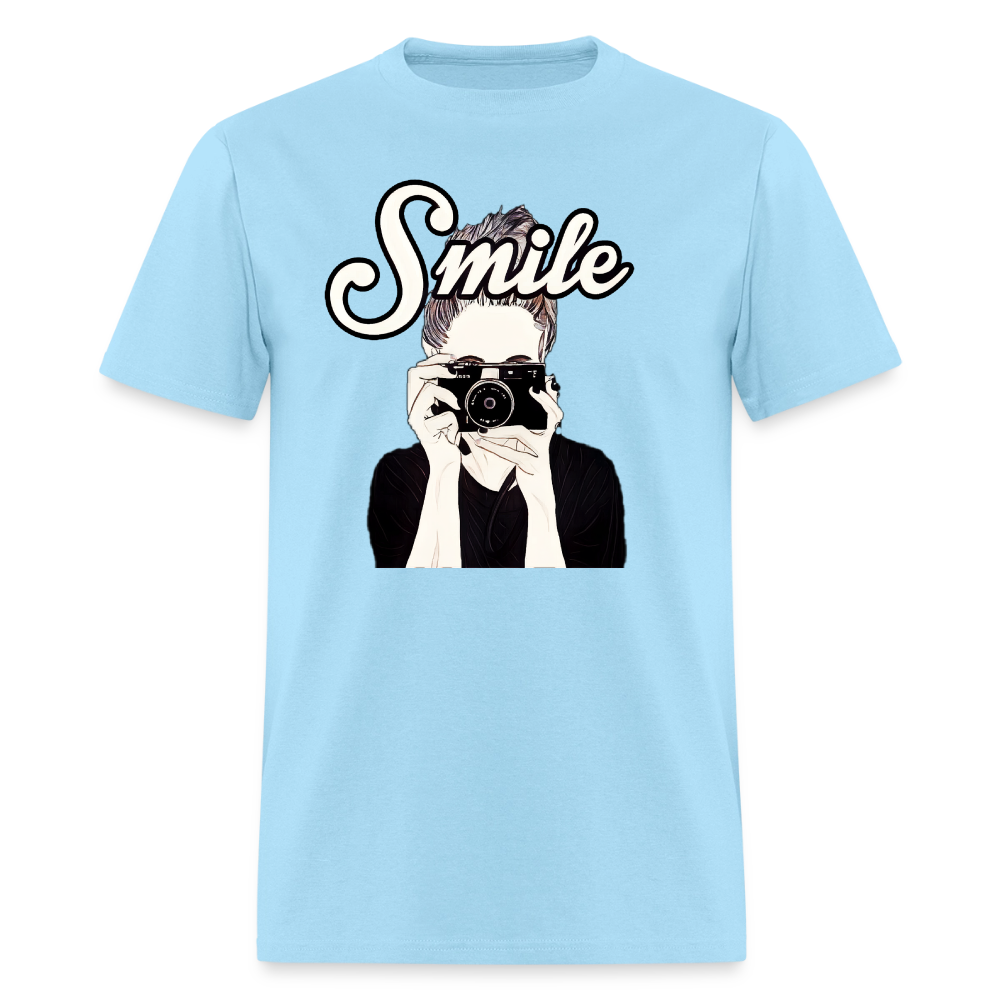 Smile - powder blue