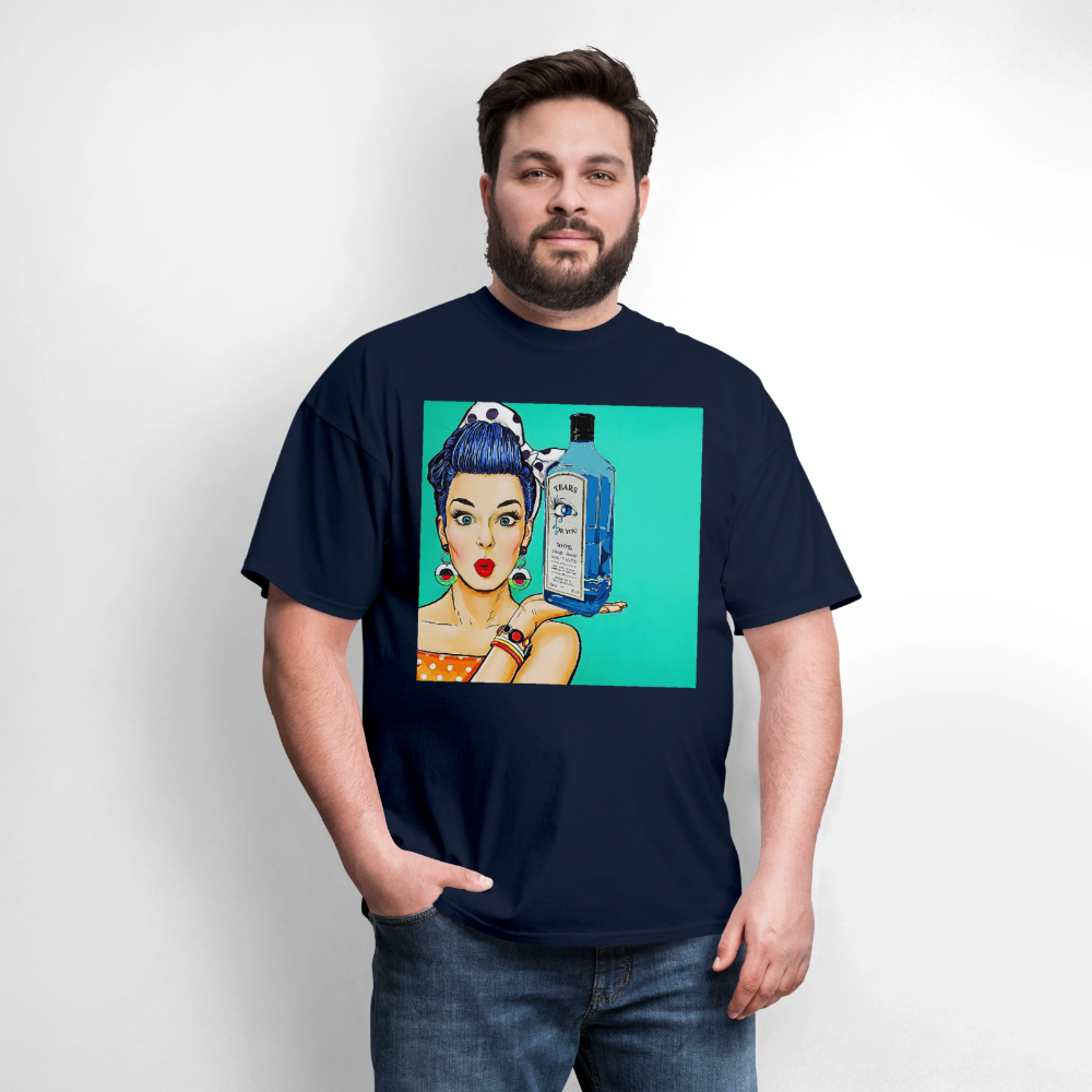Retro Woman - navy