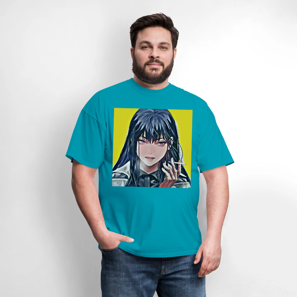 Mysterious Woman - turquoise