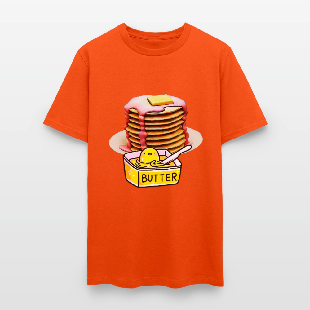 Pancakes and Butter - orange