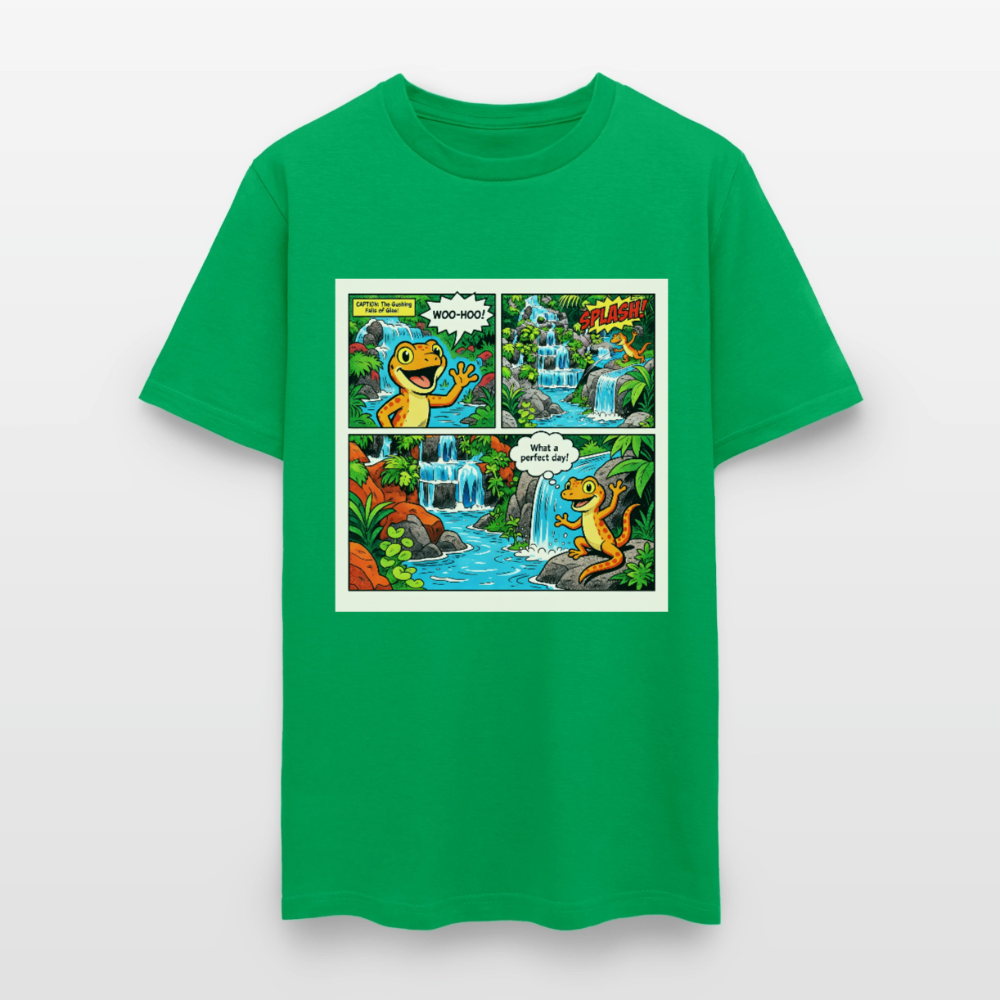 Comic Lizard - bright green