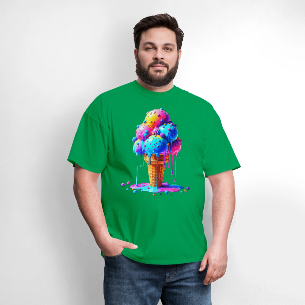 Melting Rainbow - bright green