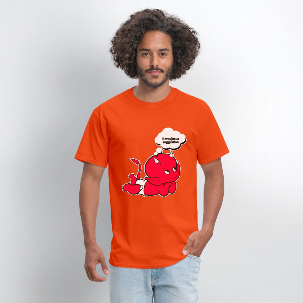 Just A Suggestion - orange