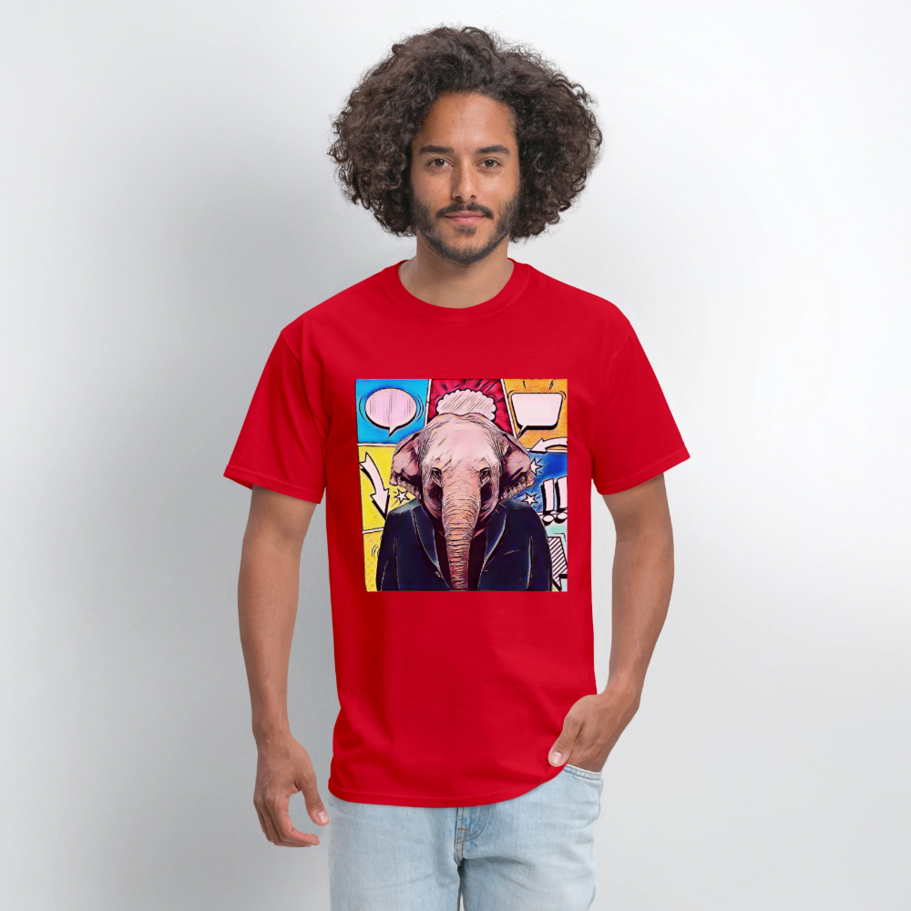Elephant Party - red