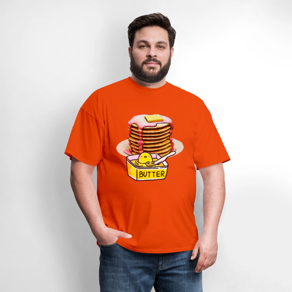 Pancakes and Butter - orange