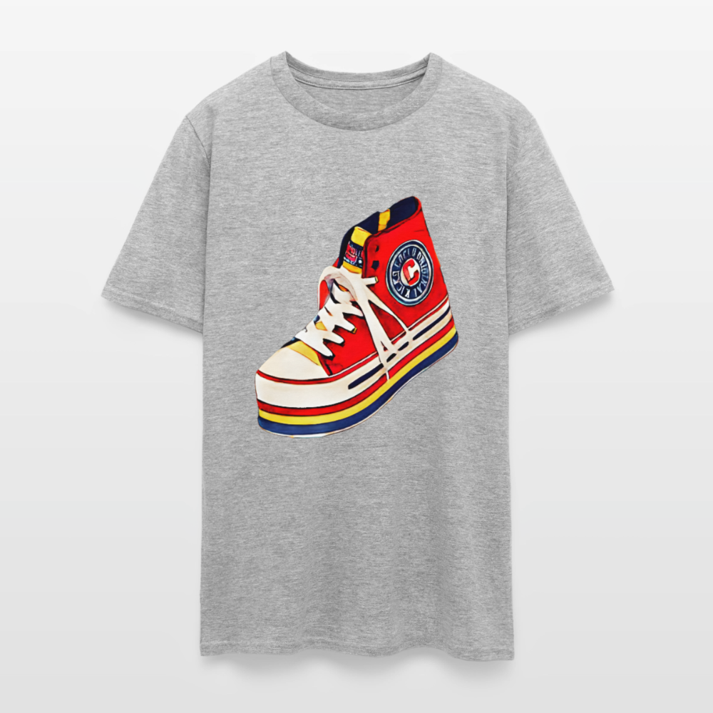 High Top Sneaker - heather gray