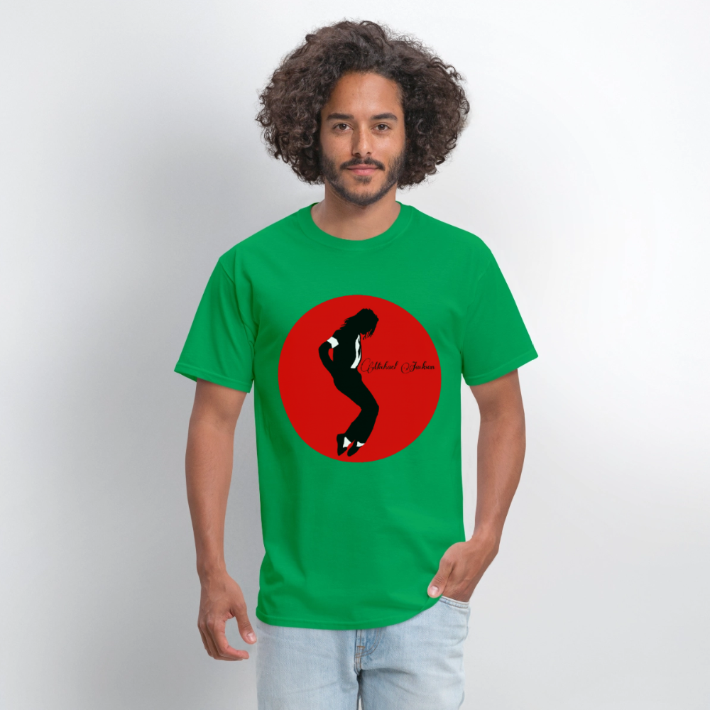 #1 Michael King Of Pop - bright green