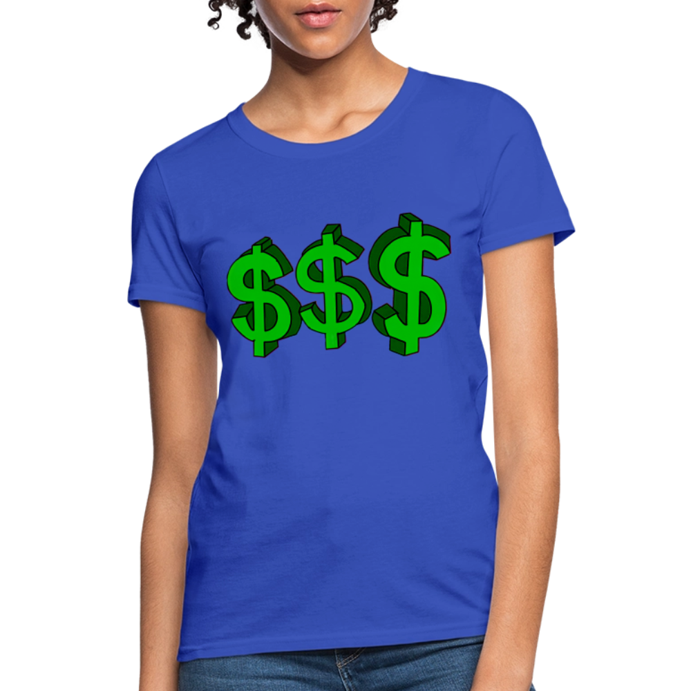 Dollar Sign - royal blue