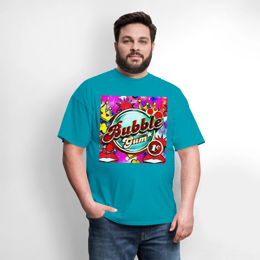 Bubblegum - turquoise
