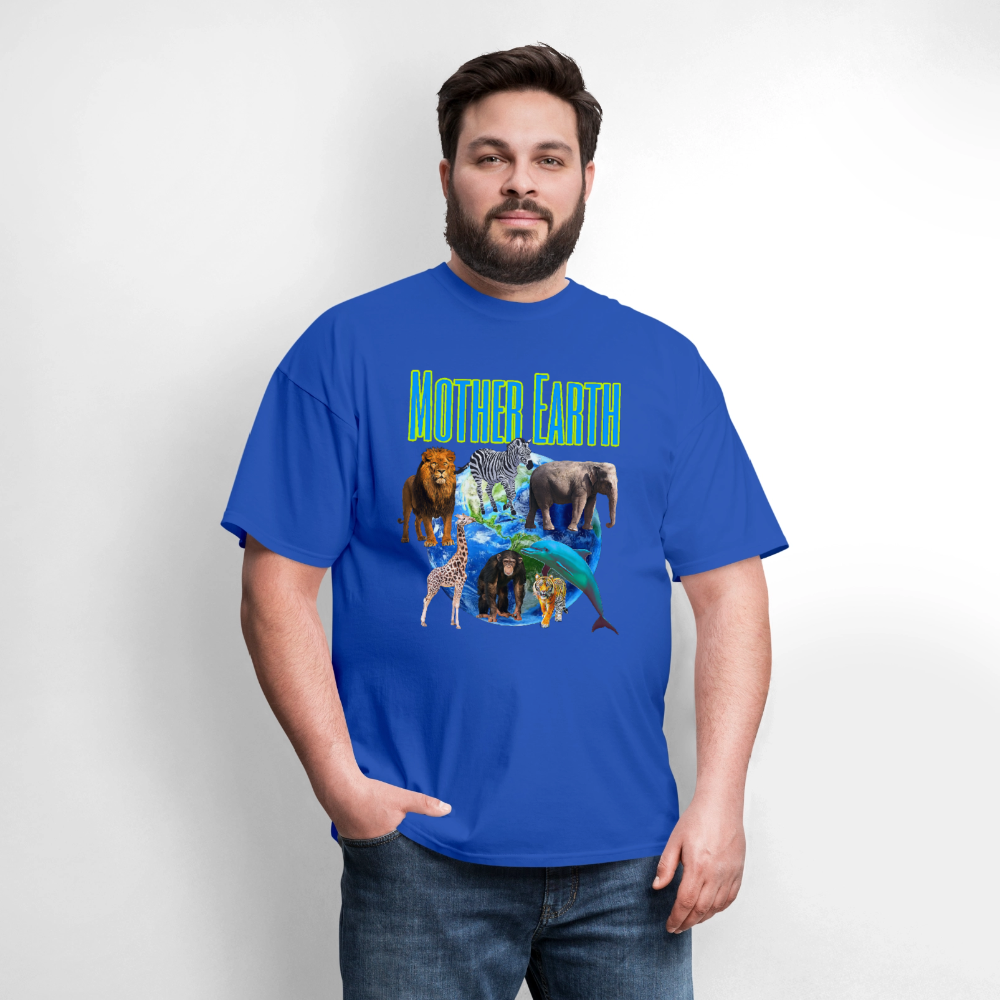 Mother Earth - royal blue