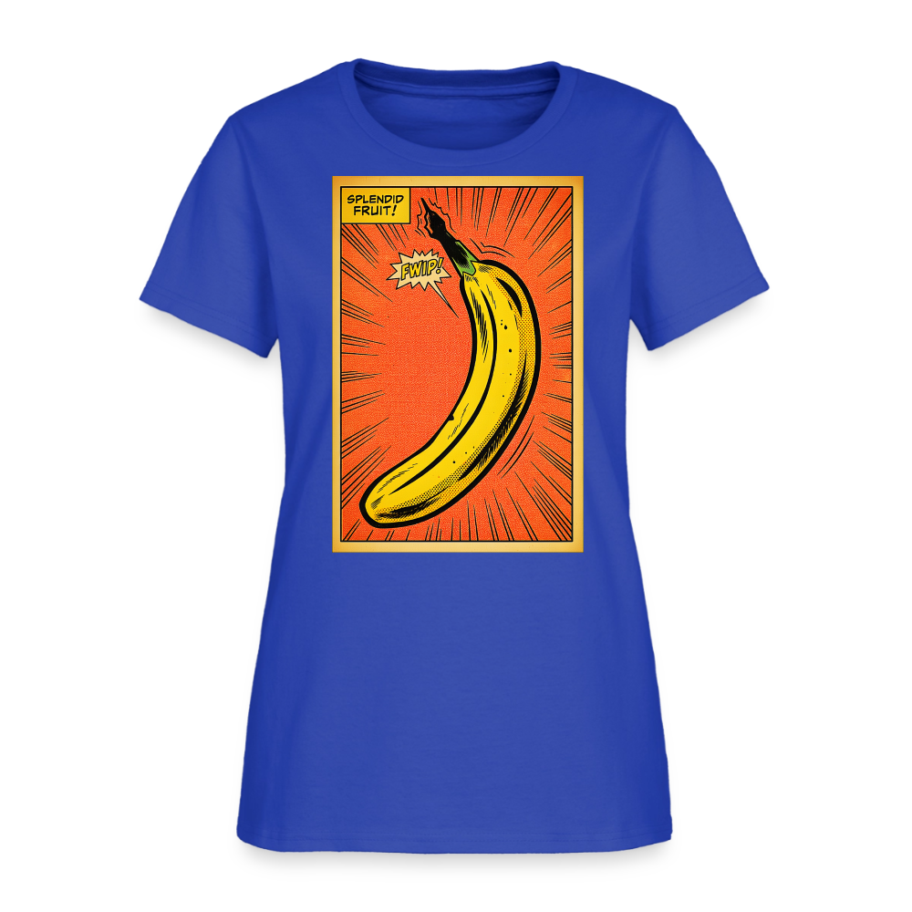 Banana - royal blue