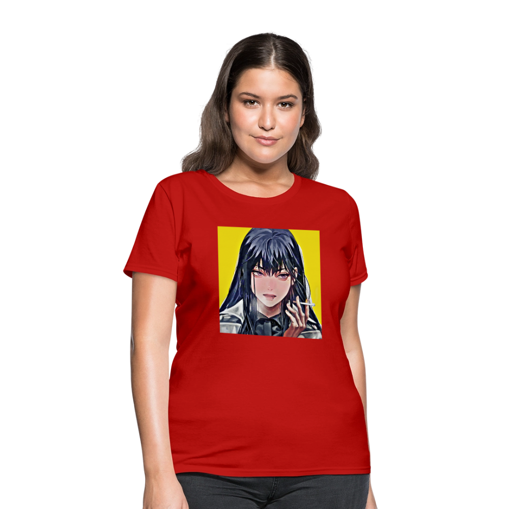 Mysterious Woman - red