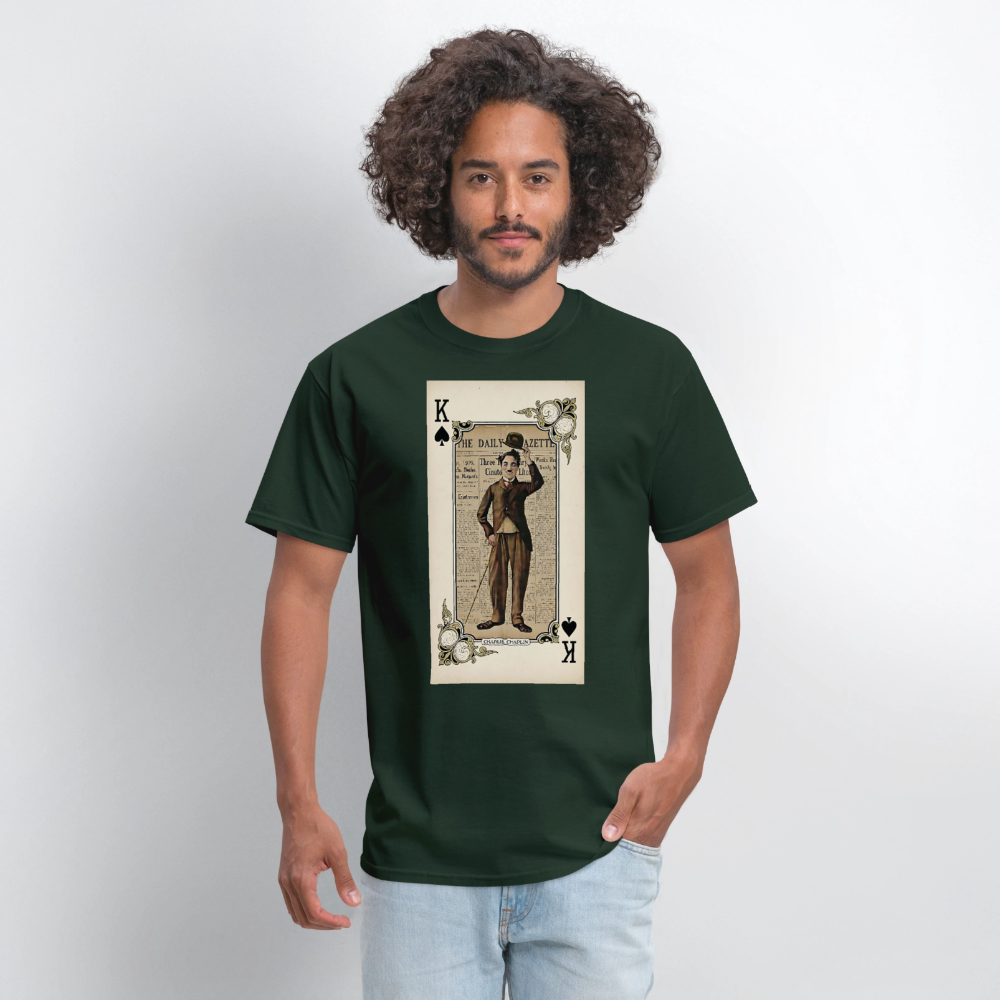 Charlie Chaplin - forest green