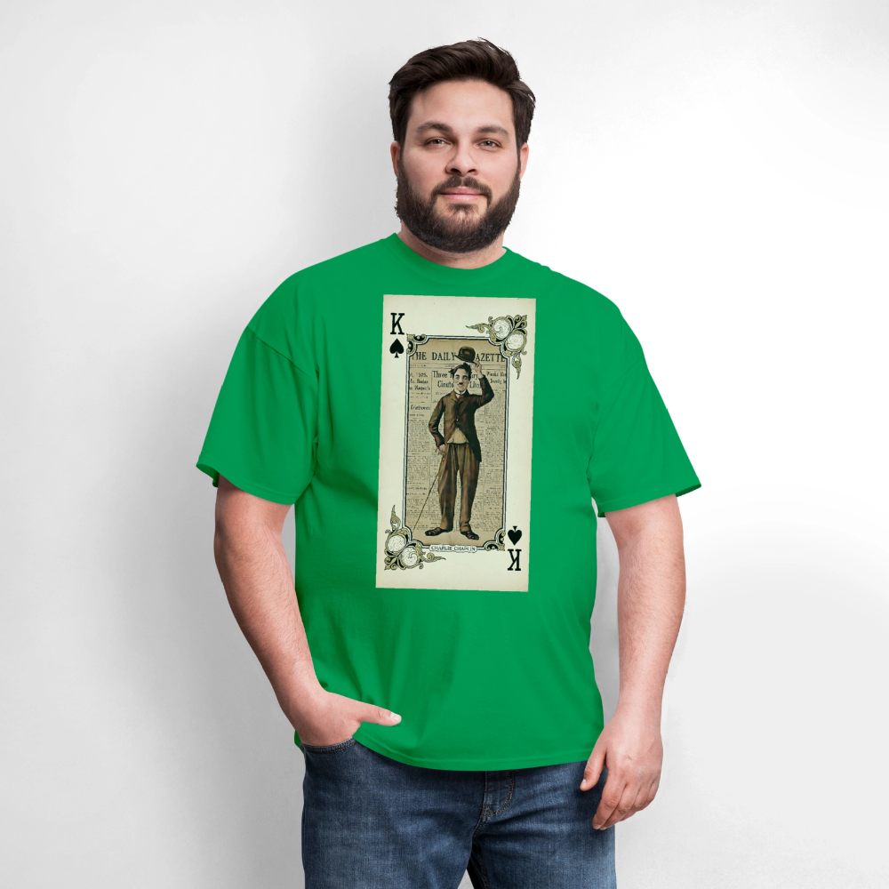 Charlie Chaplin - bright green