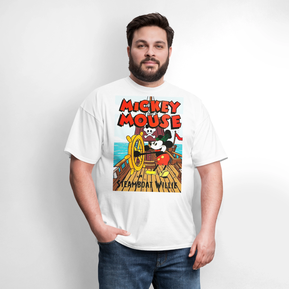 Steamboat Willie - white