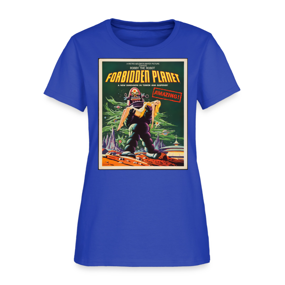 Forbidden Planet - royal blue