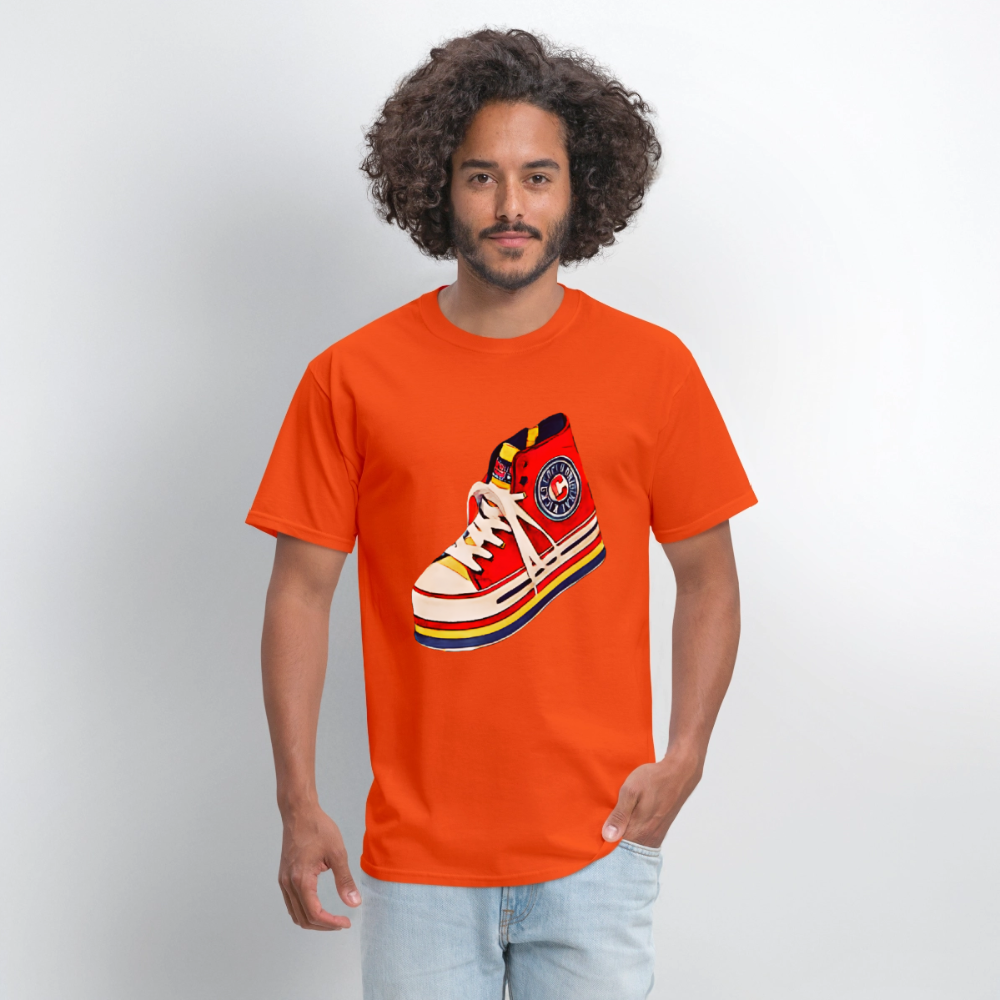 High Top Sneaker - orange