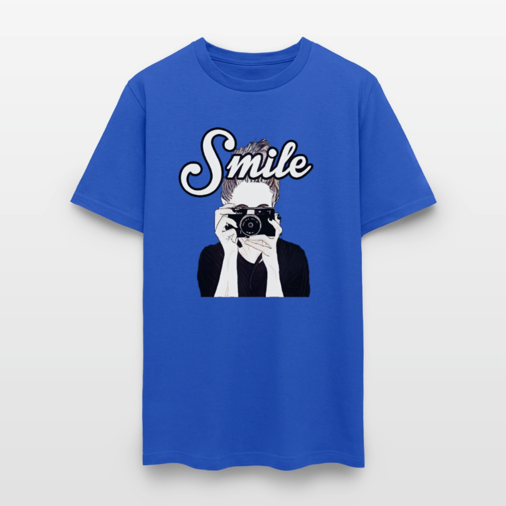 Smile - royal blue