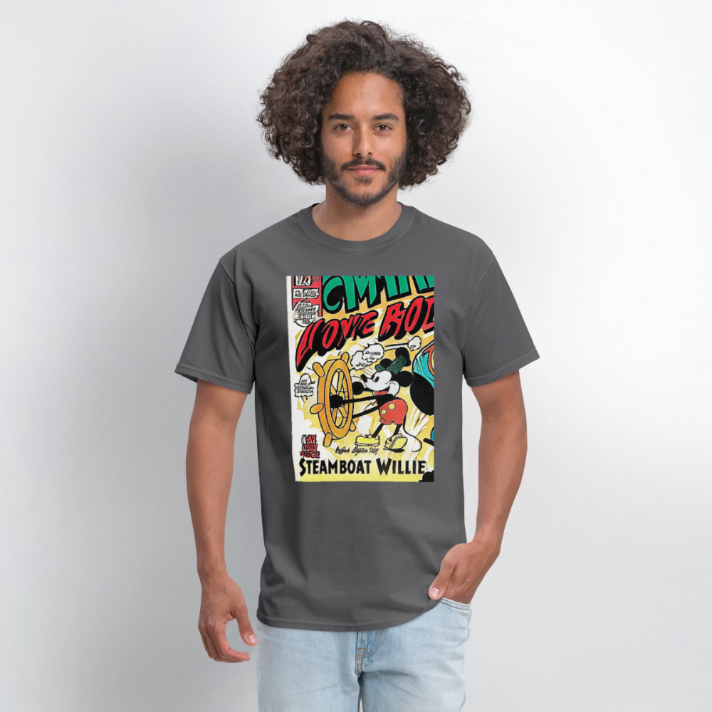 Steamboat Willie - charcoal