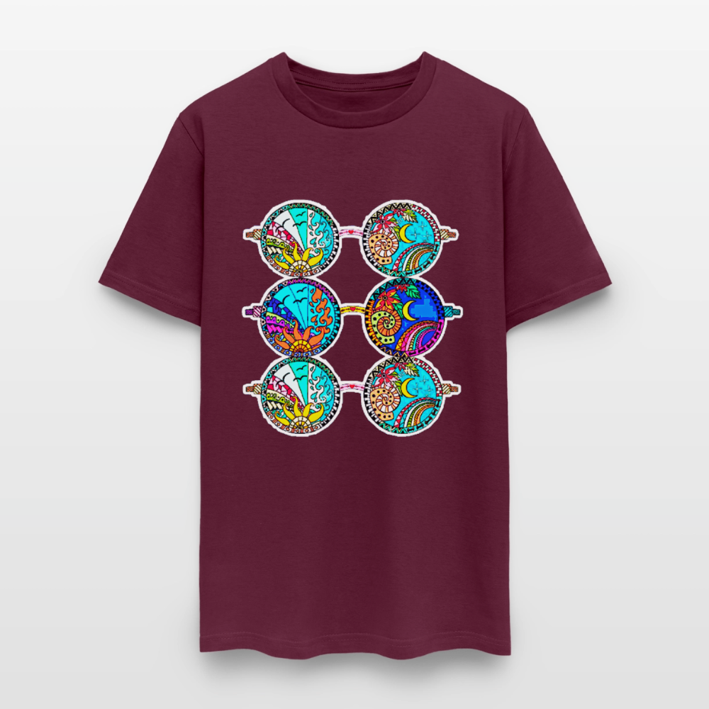 Magical Glasses - burgundy