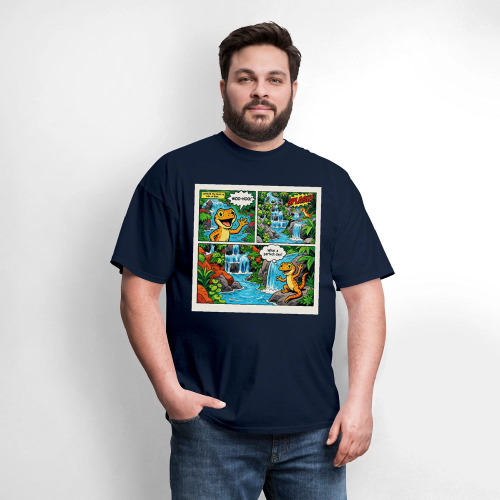 Comic Lizard - navy