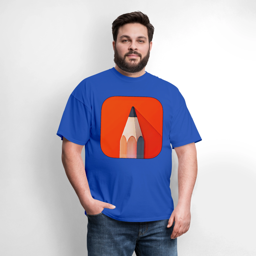 Pencil - royal blue
