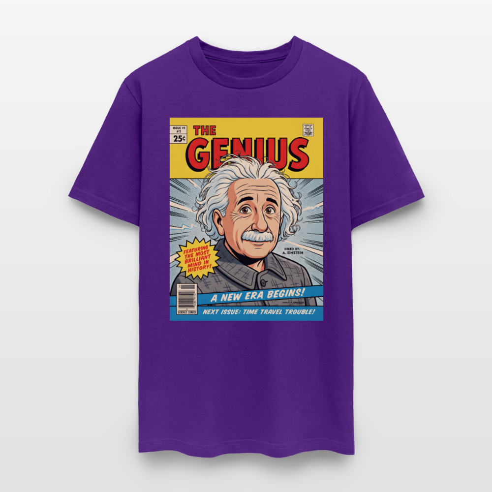 Albert Einstein #2 - purple