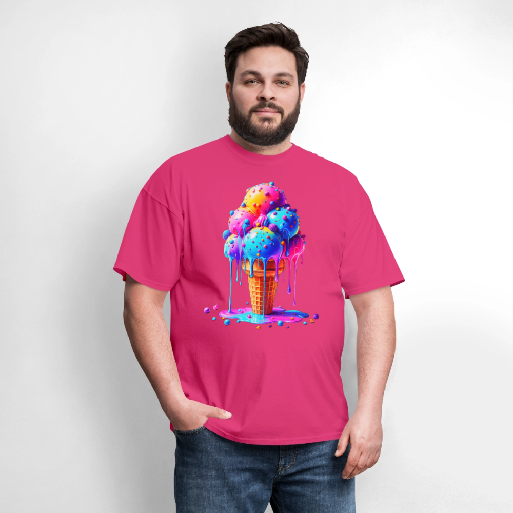 Melting Rainbow - fuchsia