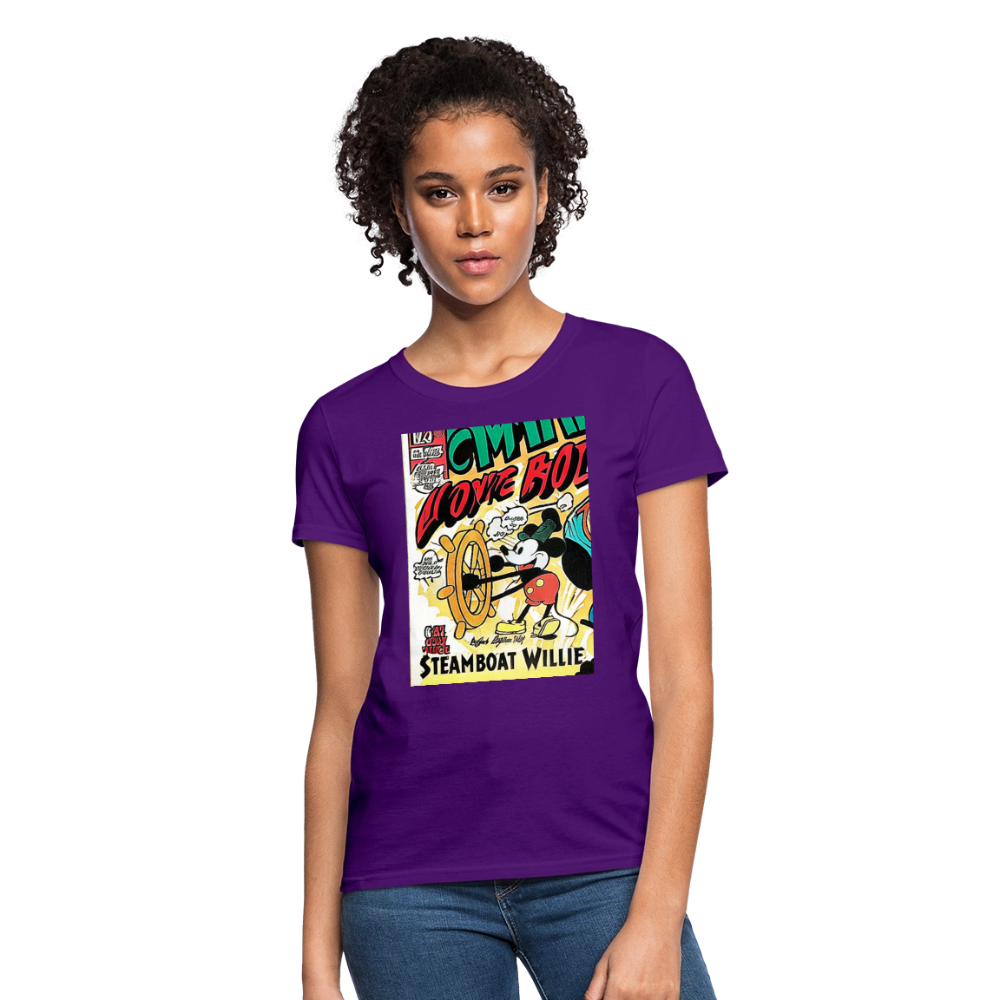 Steamboat Willie - purple