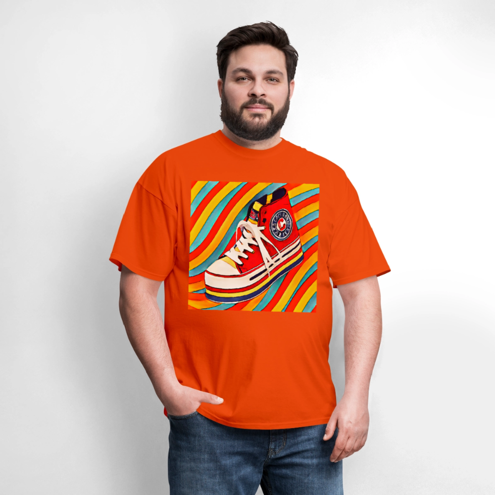 High Top Sneaker - orange