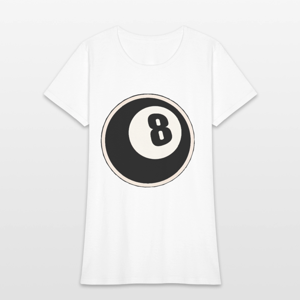 8 Ball - white