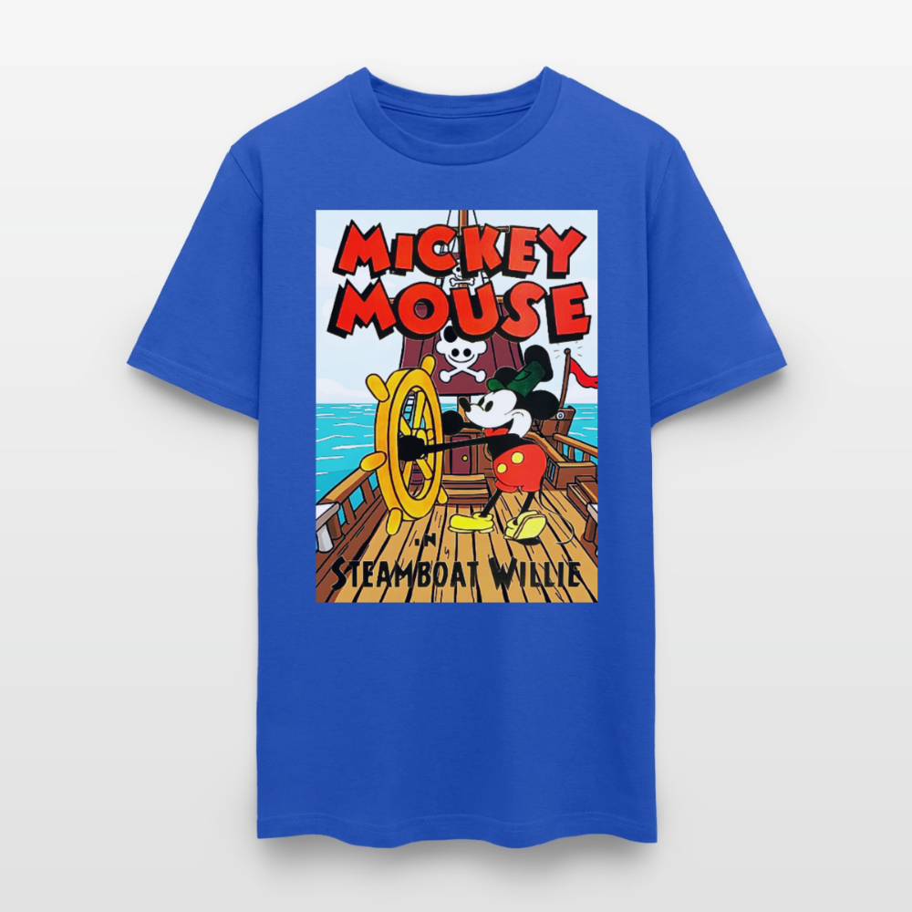 Steamboat Willie - royal blue