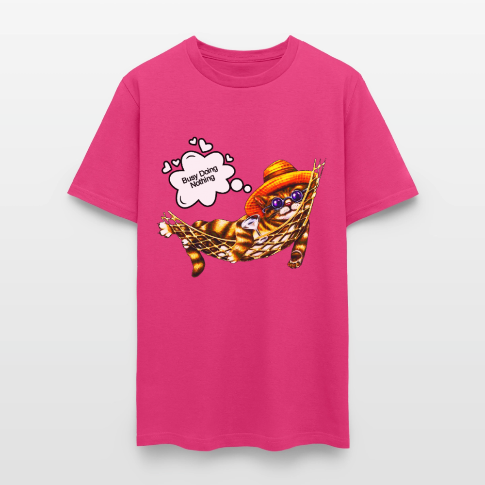 Busy Doing Nothing - fuchsia