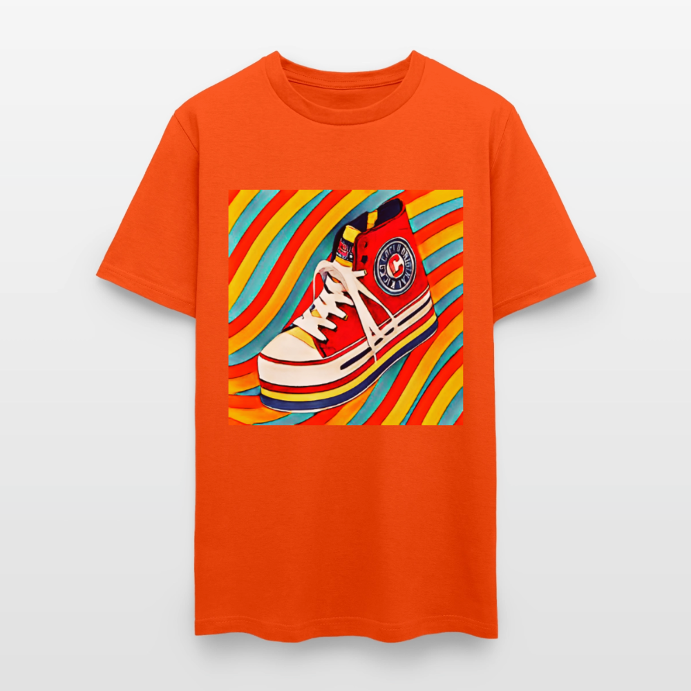High Top Sneaker - orange