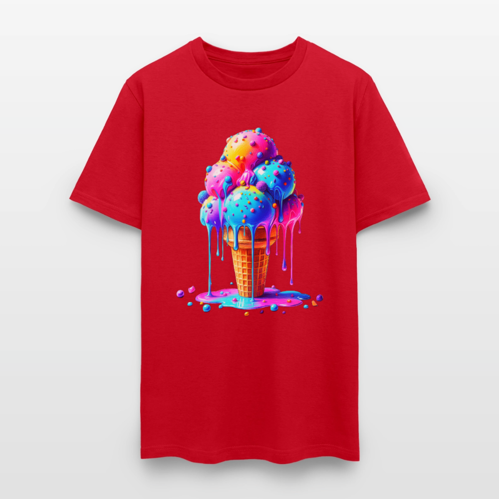 Melting Rainbow - red